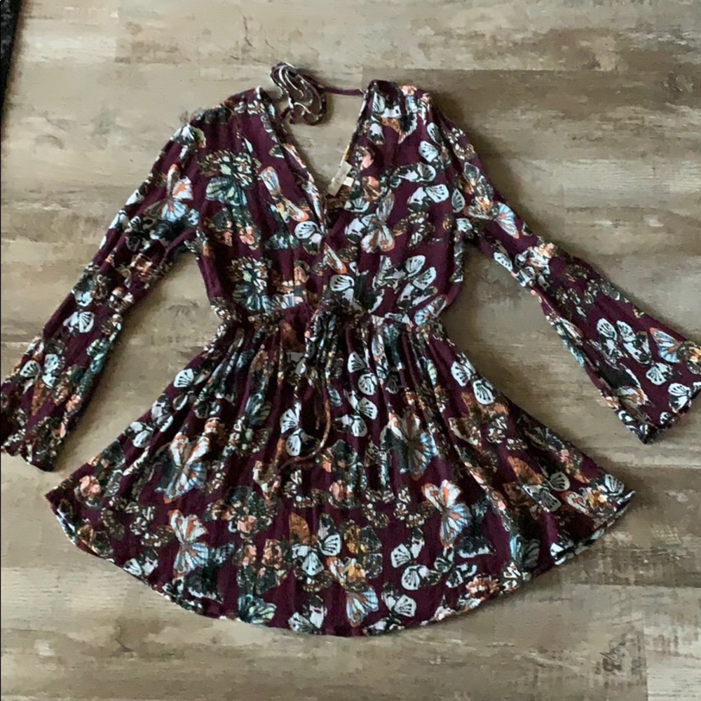 Purple Butterfly Dress